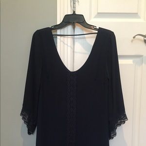 Astr - Navy long-sleeved tunic